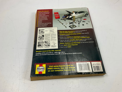 Haynes 21015 Repair Manual For 2003-2012 Cadillac CTS & CTS-V - DAMAGED
