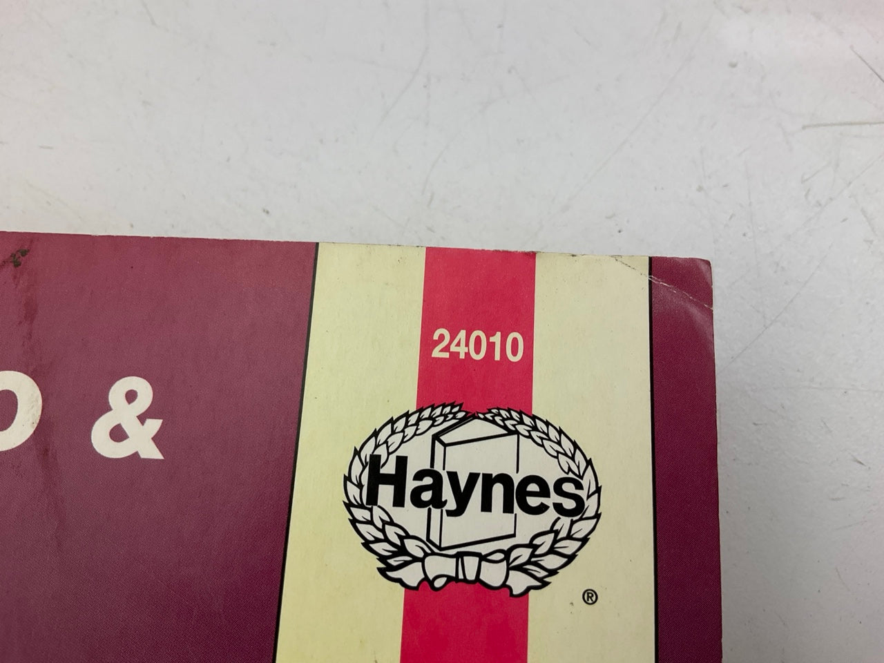 OPENED - Haynes 24010 Repair Manual For 1985-2003 Chevrolet Astro & GMC Safari