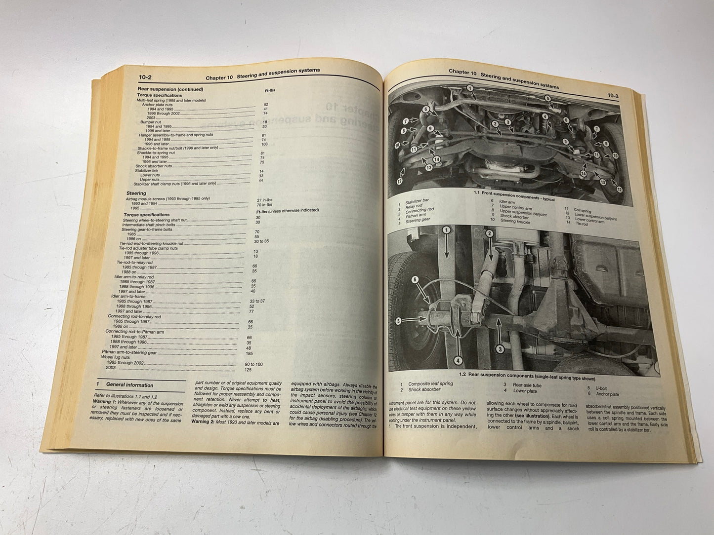 OPEN - Haynes 24010 Repair Manual For 1985-2003 Chevrolet Astro & GMC Safari