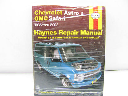 SEALED - Haynes 24010 Repair Manual For 1985-2003 Chevrolet Astro & GMC Safari
