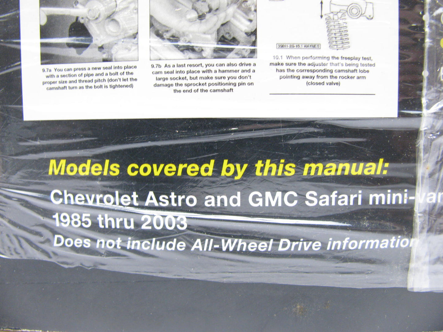 SEALED - Haynes 24010 Repair Manual For 1985-2003 Chevrolet Astro & GMC Safari