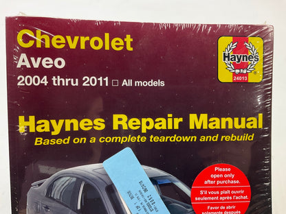 Haynes 24013 Repair Manual For 2004-2011 Chevrolet Aveo - SEALED