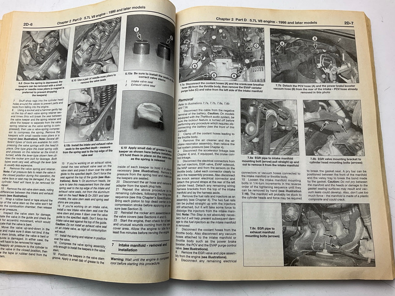 DAMAGED COVER - Haynes 24017 Repair Manual 1993-2002 Chevrolet Camaro & Firebird