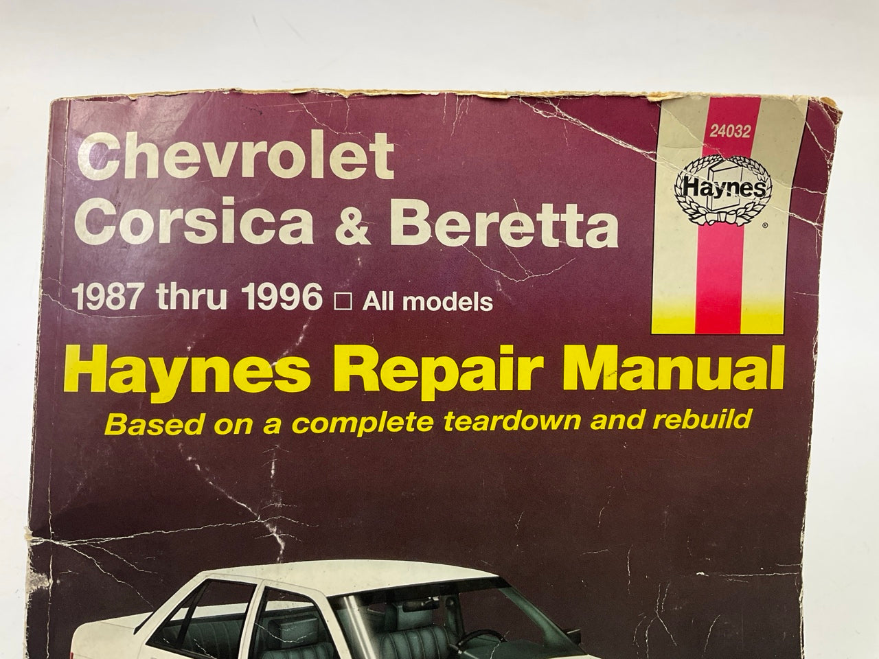 Repair Manual Haynes 24032 - 1987-1996 CORSICA & BERETTA  - DAMAGED