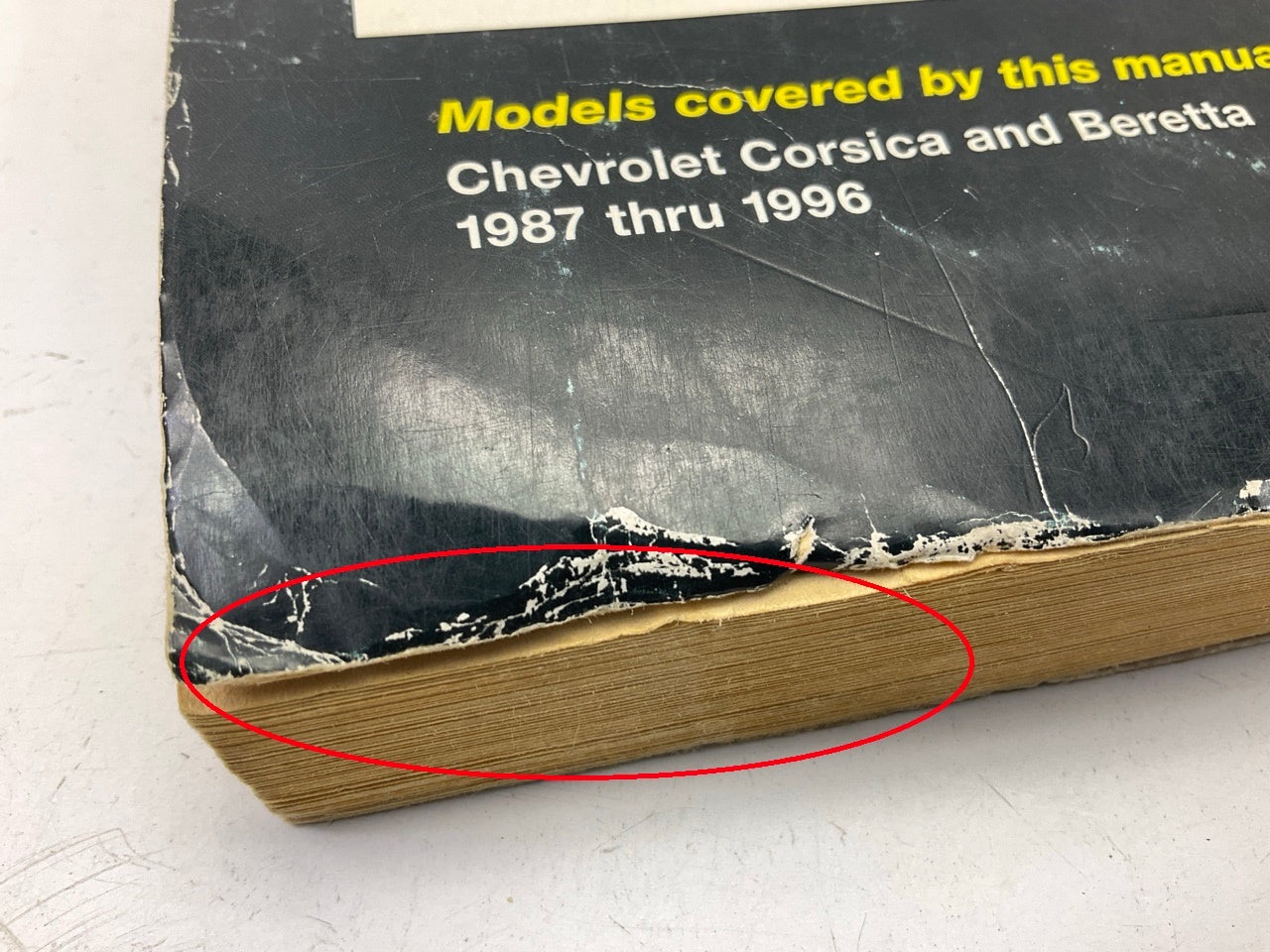 Repair Manual Haynes 24032 - 1987-1996 CORSICA & BERETTA  - DAMAGED