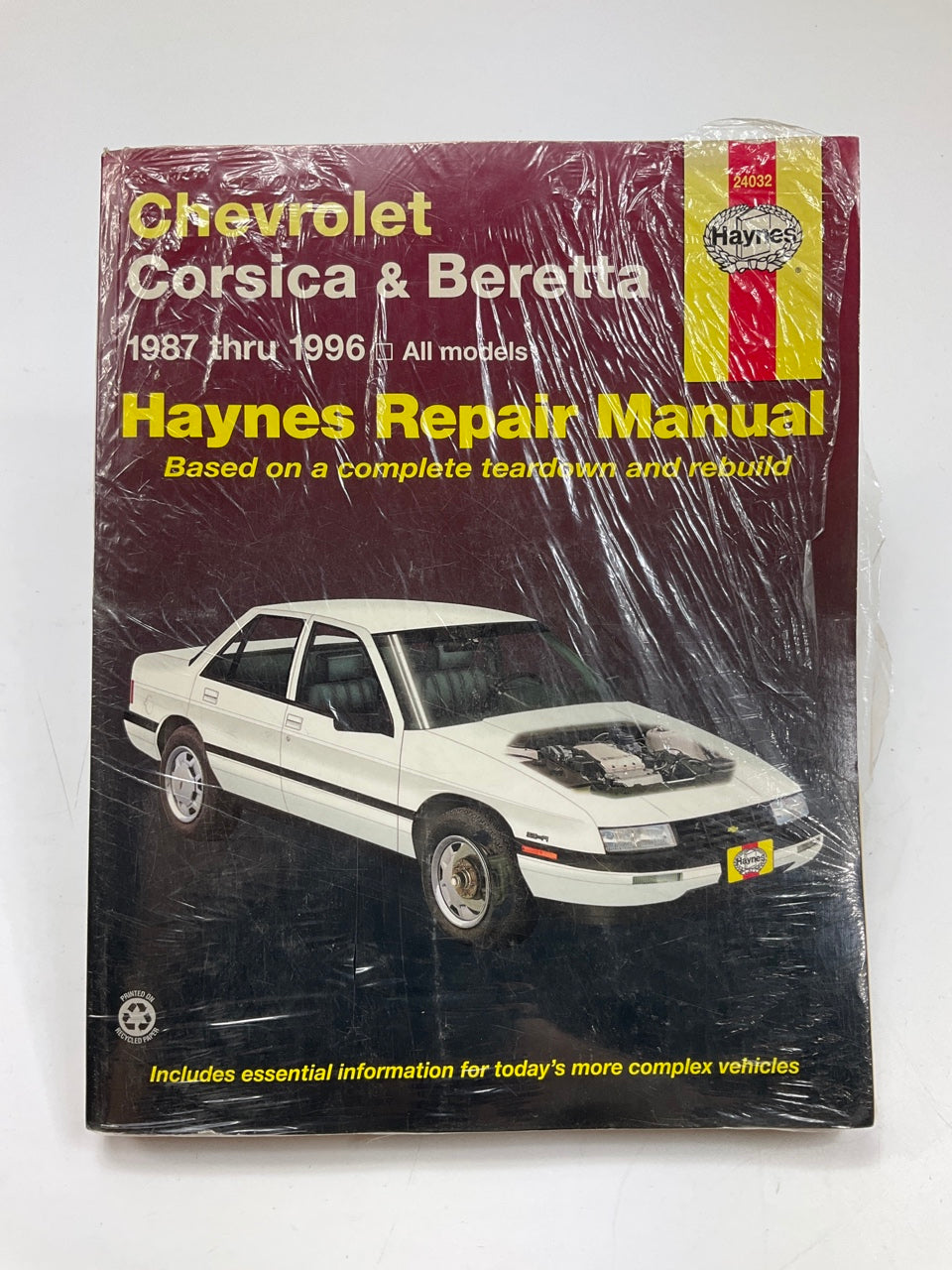 Haynes 24032 Repair Manual For 1987-1996 Chevy Corcica & Beretta  - OPEN