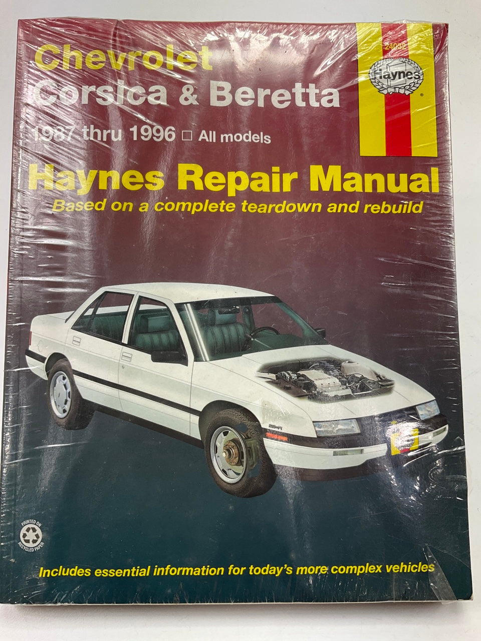 Repair Manual Haynes 24032 - 1987-1996 CORSICA & BERETTA  - NEW - SEALED