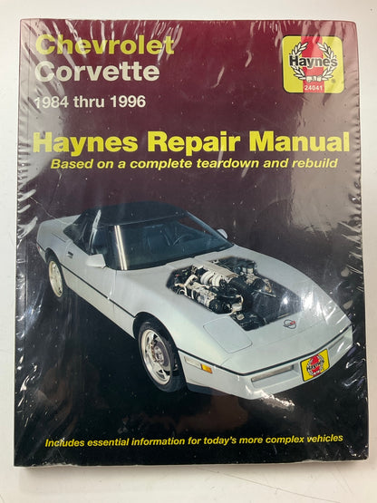 SEALED - Haynes 24041 Repair Manual - 1984-1996 Chevrolet Corvette C4