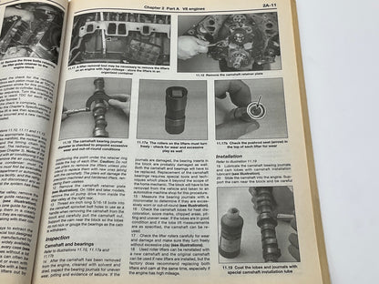 OPENED, Haynes 24046 Repair Manual 1991-1996 Roadmaster, Caprice 94-96 Impala SS