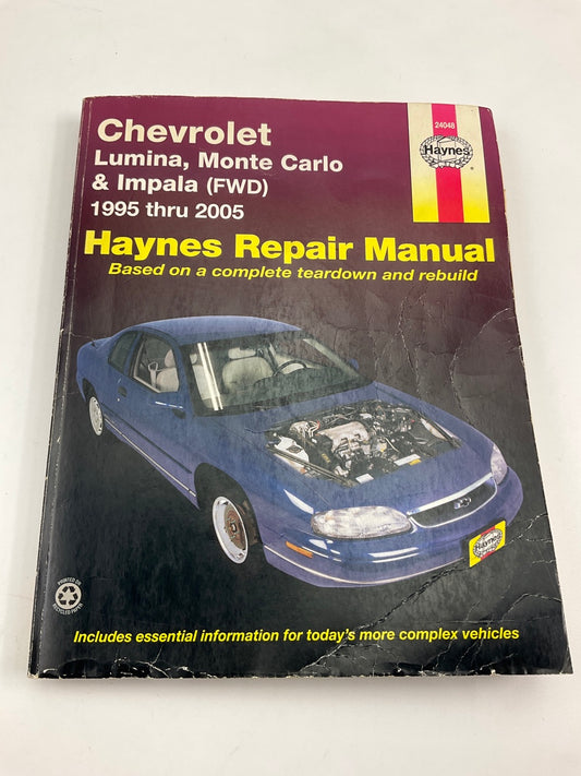 Haynes 24048 Repair Manual 1995-2005 Lumina, Monte Carlo & Impala (FWD) - OPENED