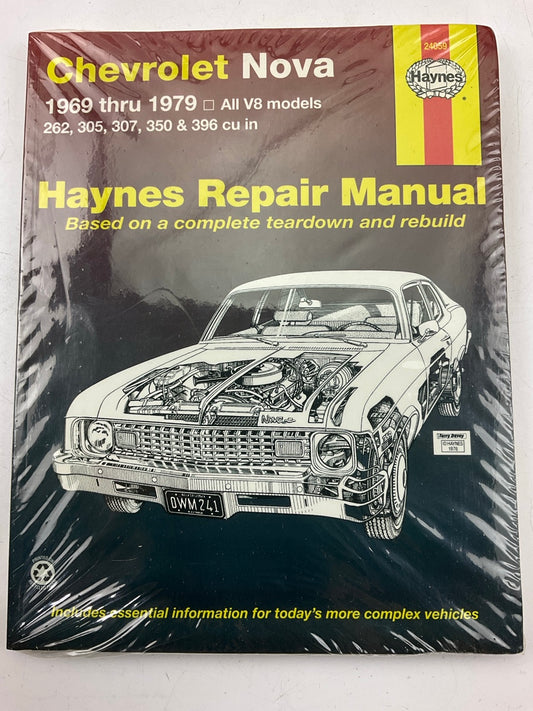 SEALED - Haynes 24059 Repair Manual For 69-79 Chevy Nova 262, 305, 307, 350, 396