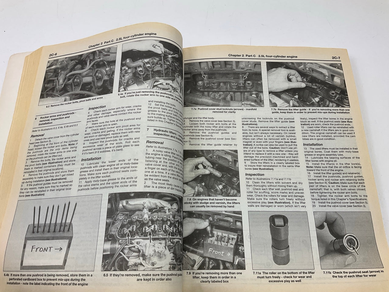 DAMAGED COVER - Haynes 24070 Repair Service Manual For 1982-1993 S10 S15 Pickups