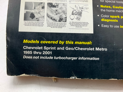 DAMAGED COVER - Haynes 24075 Repair Manual For 1985-2001 Cheby Sprint Geo, Metro