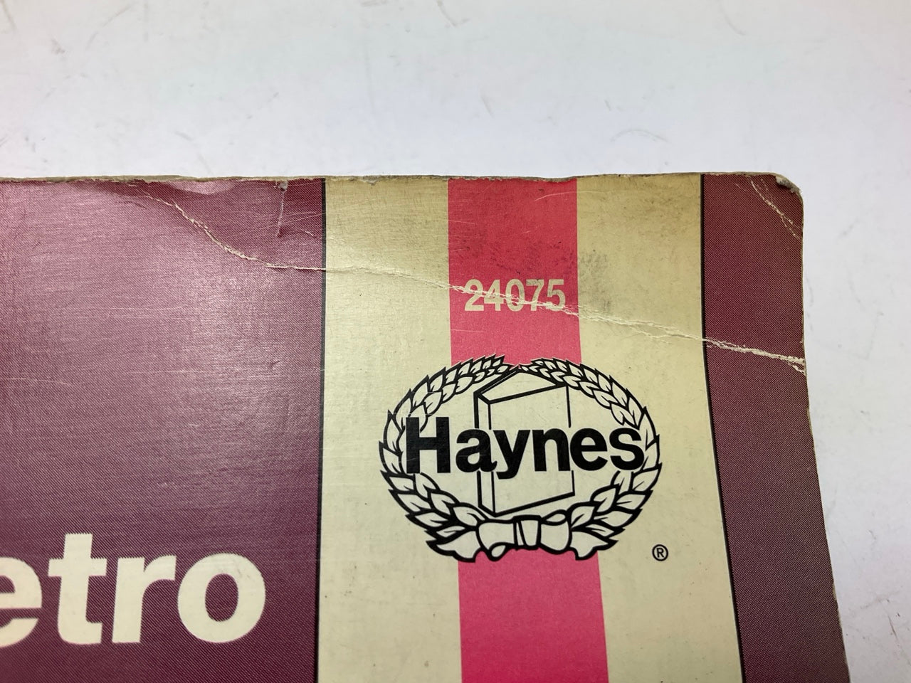 DAMAGED COVER - Haynes 24075 Repair Manual For 1985-2001 Cheby Sprint Geo, Metro