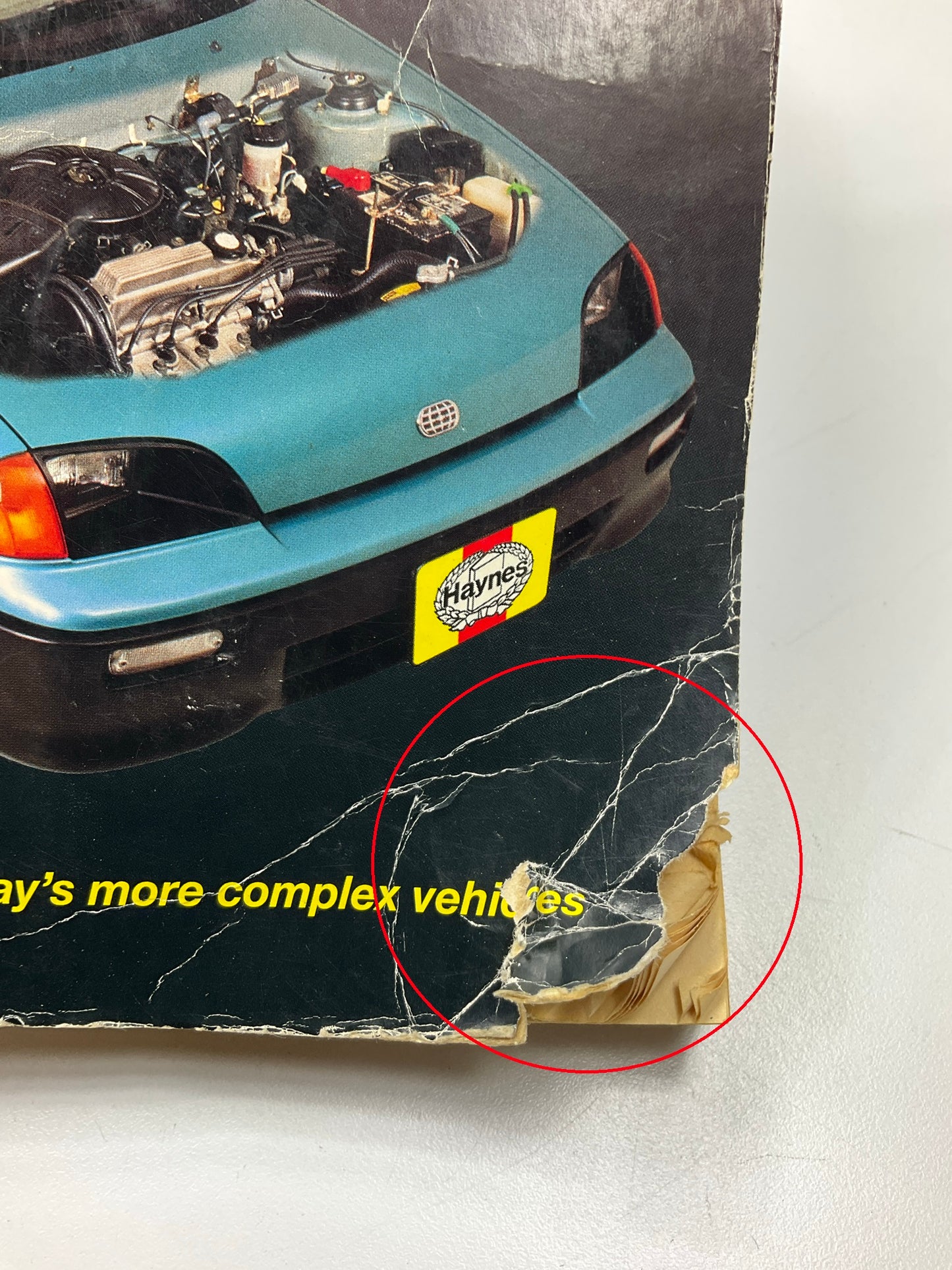 Damaged Cover, Used, Haynes 24075 Repair Manual 1992-2001 Chevy / Geo Metro