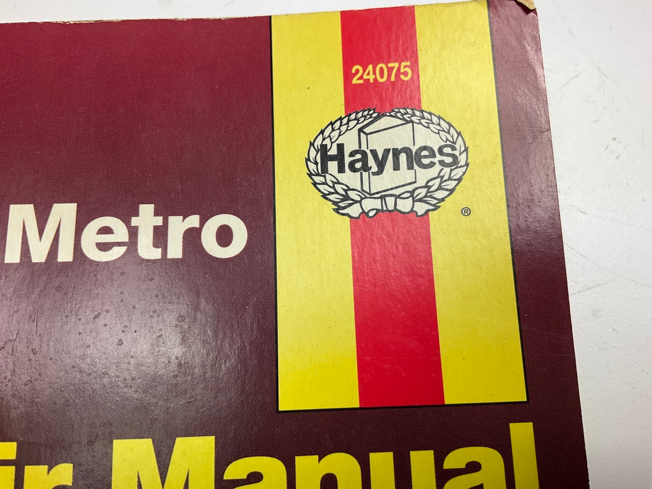 Haynes 24075 Repair Manual For 1985-2001 Chevy Sprint, Metro