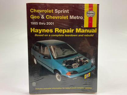 Haynes 24075 Repair Manual For 1985-1991 Sprint, Metro