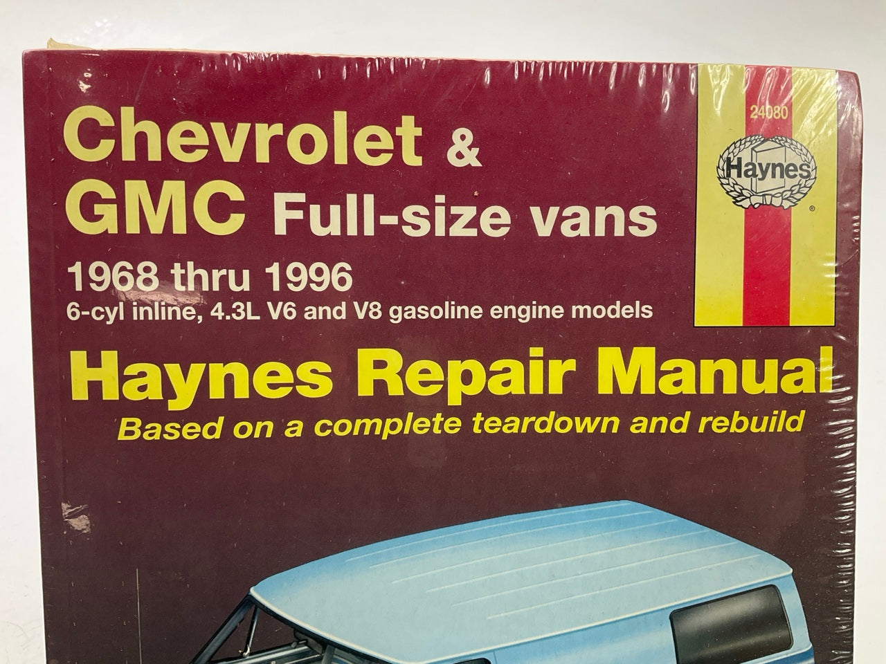 Haynes 24080 Repair Manual For 1968-1996 Chevrolet & GMC Full Size Vans