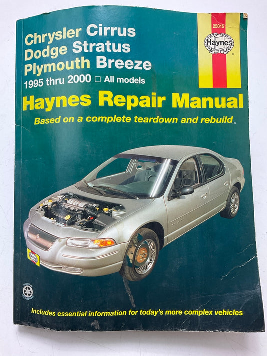 OPENED - Haynes 25015 Repair Manual For 1995-2000 Cirrus & Status 1996-00 Breeze