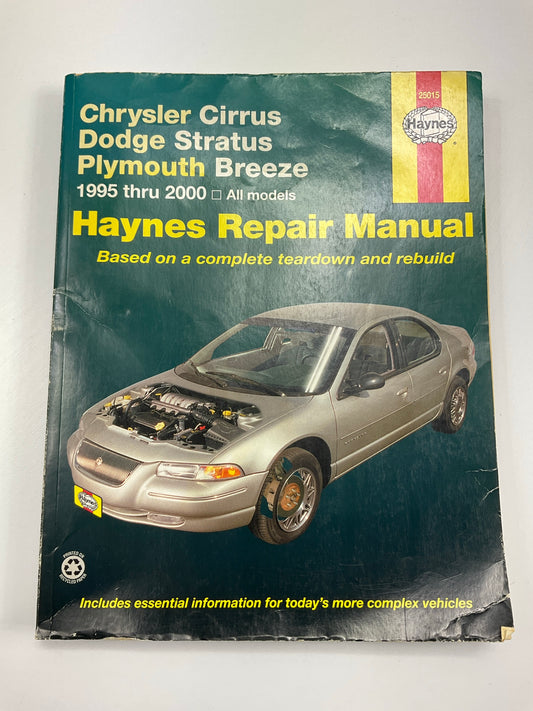 USED #2 - Haynes 25015 Repair Manual For 1995-00 Cirrus & Status 1996-00 Breeze