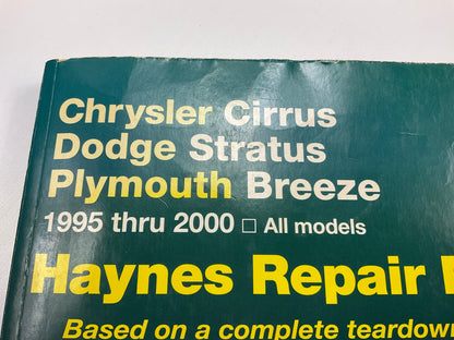 USED #2 - Haynes 25015 Repair Manual For 1995-00 Cirrus & Status 1996-00 Breeze