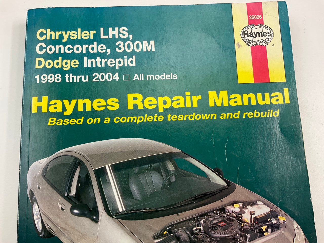 Haynes 25026 Repair Manual For Chrysler 300M, Concorde, Intrepid, & LHS