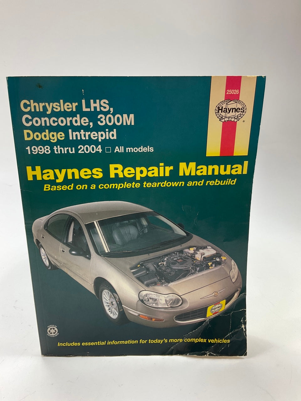 USED - Haynes 25026 Repair Manual For Chrysler 300M, Concorde, Intrepid, & LHS