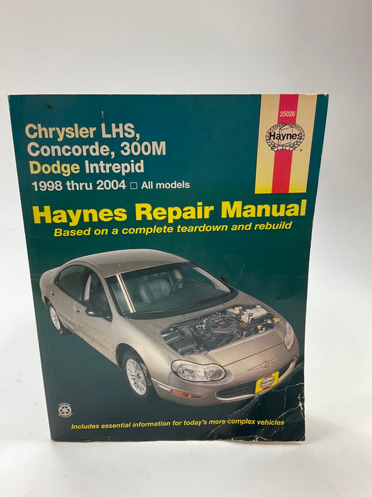 USED - Haynes 25026 Repair Manual For Chrysler 300M, Concorde, Intrepid, & LHS