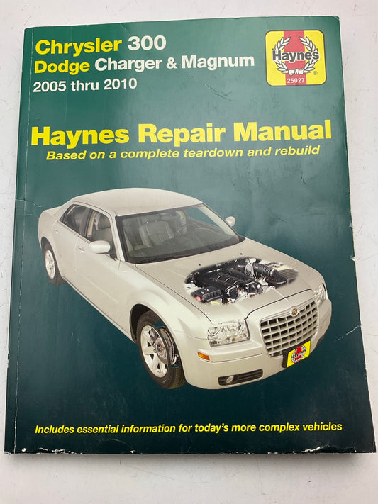 Haynes 25027 Repair Manual For 2005-2007 Chrysler 300, Charger & Magnum - OPEN