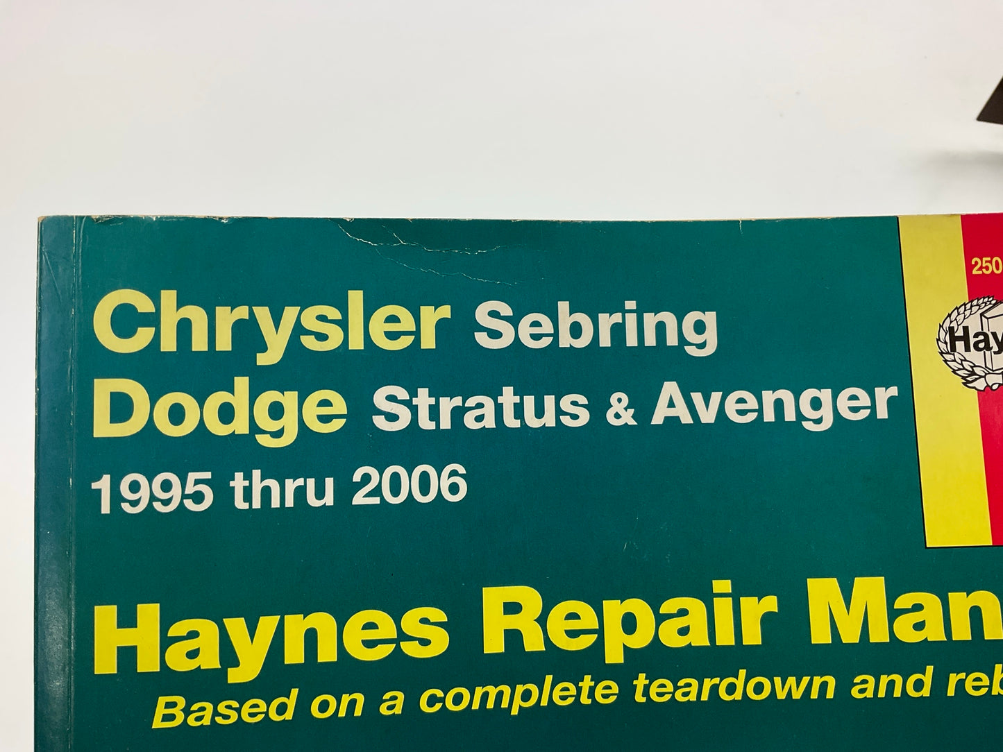 Haynes 25040 Repair Manual For 1995-2006 Chrysler Sebring, Stratus - USED