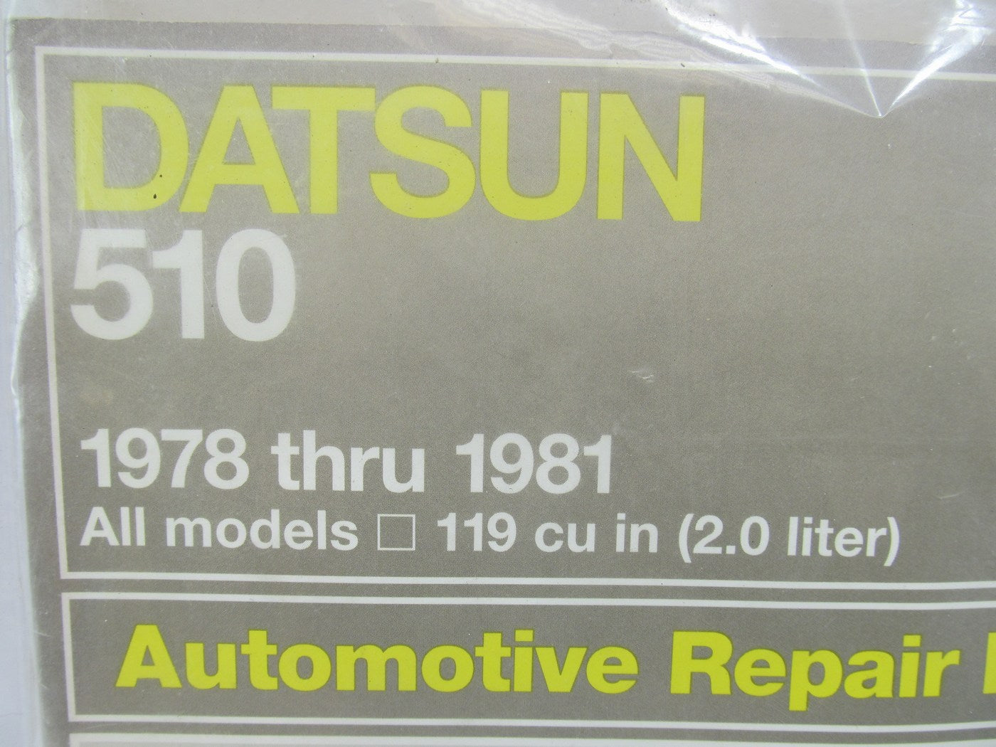 Haynes 28020 Repair Manual For 1978-1981 Datsun 510