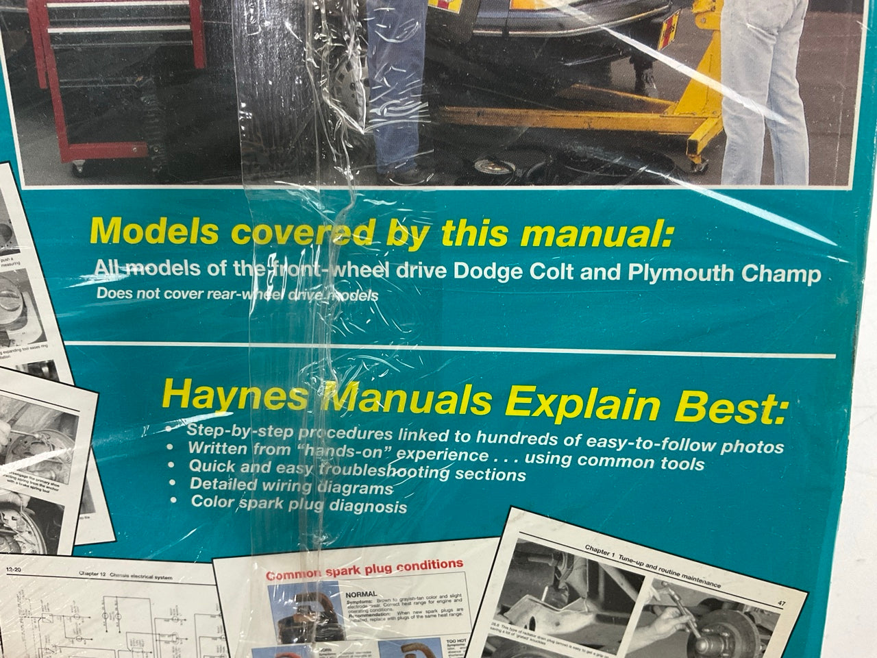 Haynes 30016 Repair Manual For 1979-1987 Colt & 1979-1982 Champ - SEALED