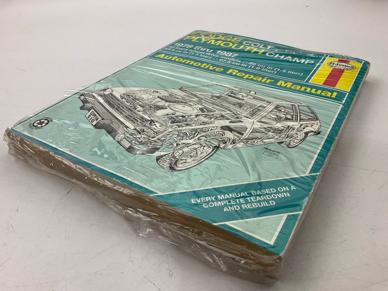 Haynes 30016 Repair Manual For 1979-1987 Colt & 1979-1982 Champ - SEALED