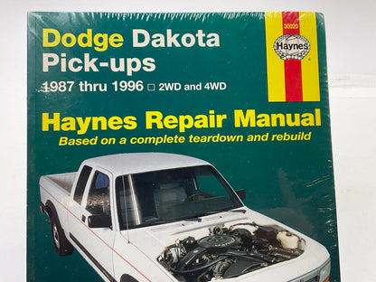 Haynes 30020 Repair Manual For 1987-1996 Dodge Dakota Pickup 2WD 4WD - SEALED