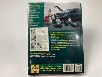 SEALED Haynes 30021 Repair Manual For 1997-1999 Dodge Dakota, 1998-99 Durango