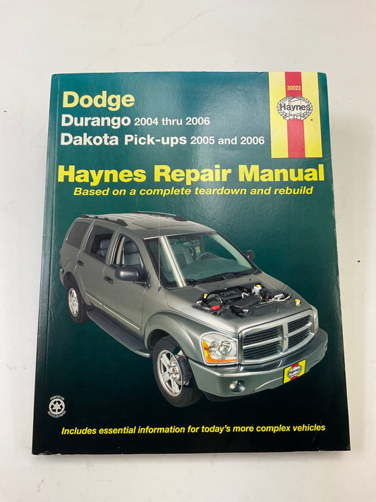 Haynes 30023 Repair Manual For 2004-2009 Dodge Durango, 2005-06 Dakota - OPENED