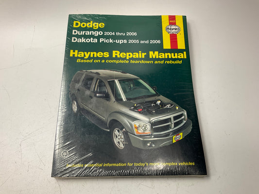 SEALED - Haynes 30023 Repair Manual For 04-06 Durango, 05-06 Dakota Pick-ups