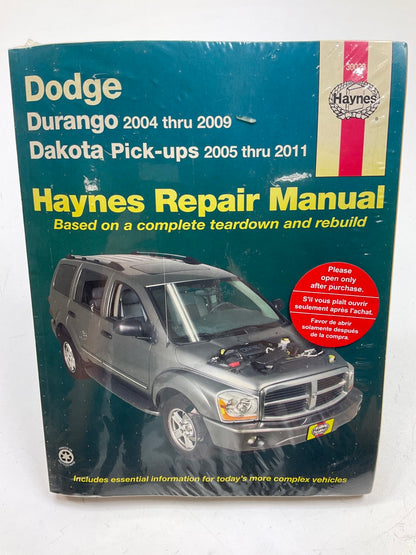 SEALED - Haynes 30023 Repair Manual For 04-09 Durango, 05-11 Dakota Pick-ups