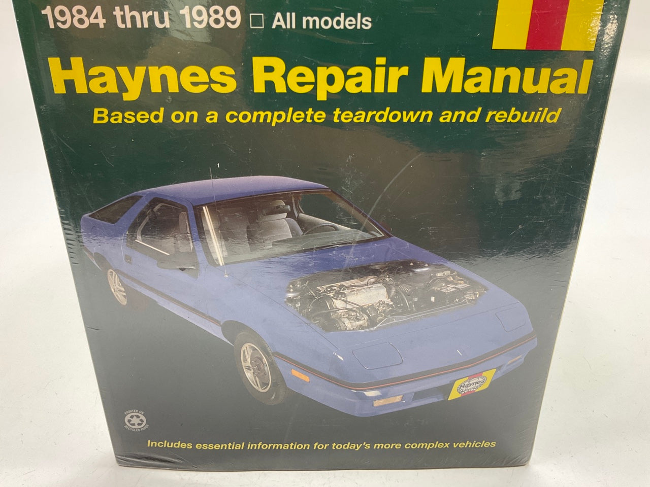 Haynes 30030 Repair Manual For 1984-1989 Daytona, Laser - SEALED