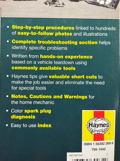 Haynes 30034 Repair Manual For 1995-1999 Neon