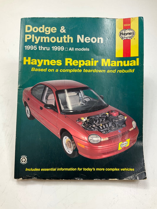 USED #3 - Haynes 30034 Repair Manual For 1995-1999 Neon