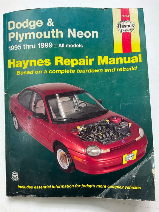 USED - Haynes 30034 Repair Manual For 1995-1999 Neon