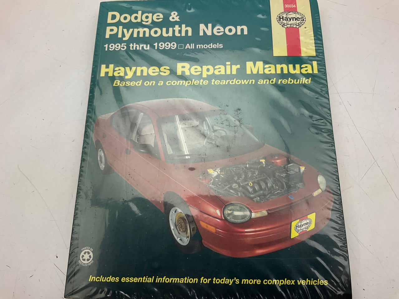 Haynes 30034 Repair Manual For 1995-1999 Neon - SEALED