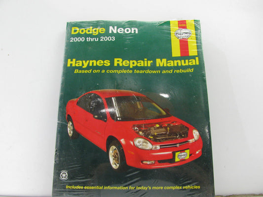 Haynes 38015 Repair Manual For 2000-2003 Dodge Neon