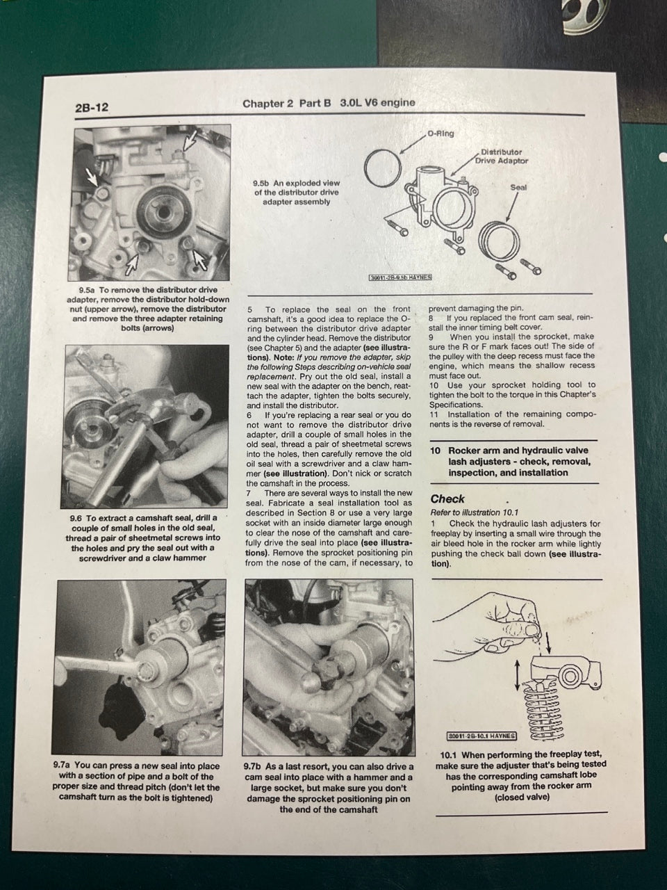 Haynes 30040 Repair Manual For 1974-1993 Dodge Pickups 2WD & 4WD - OPENED