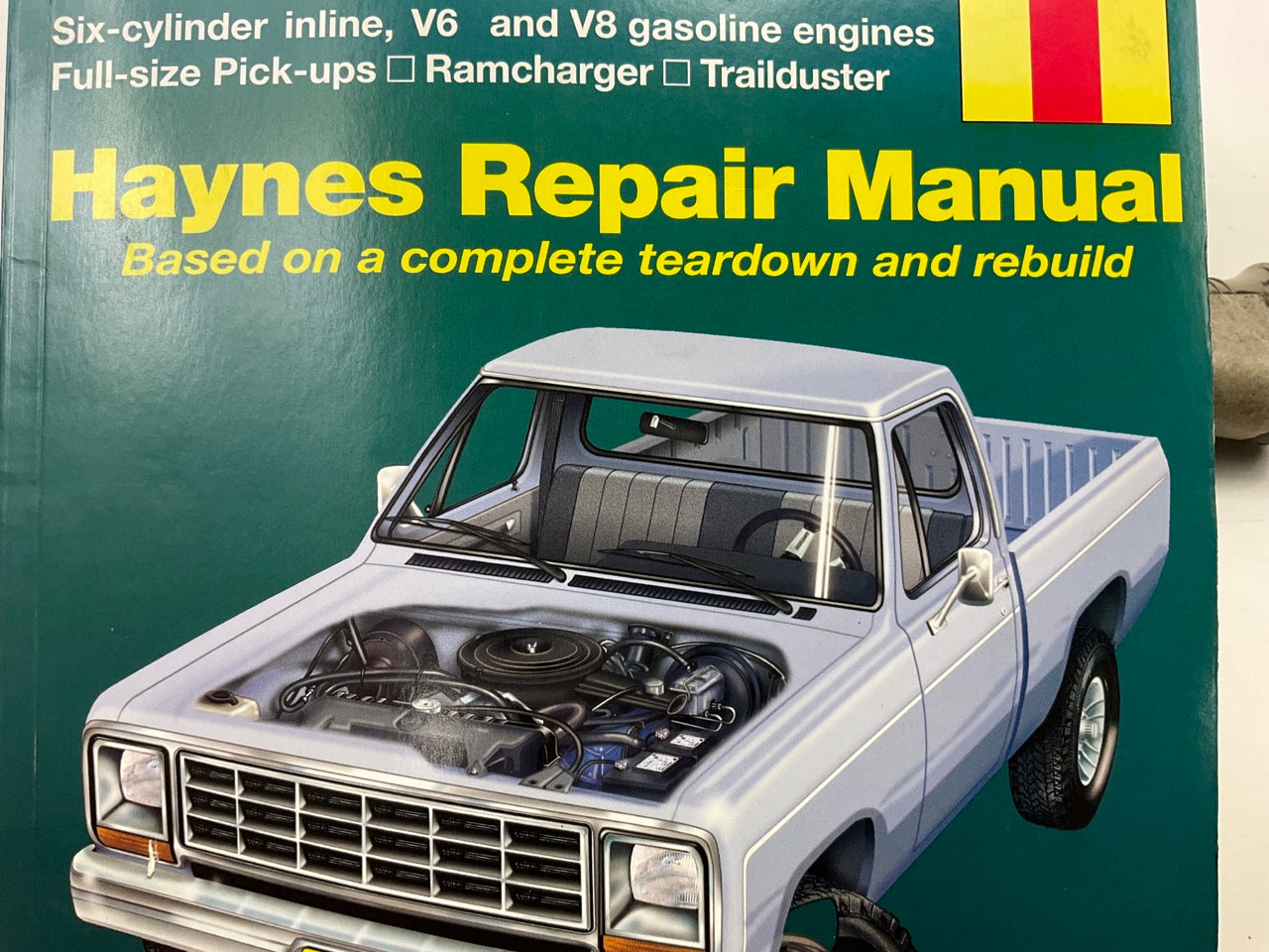 Haynes 30040 Repair Manual For 1974-1993 Dodge Pickups 2WD & 4WD - OPENED