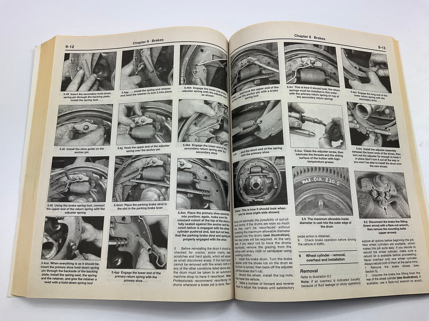 OPENED - ACTUAL MANUAL SHOWN - Haynes 30041 Repair Manual For 94-02 Dodge Truck