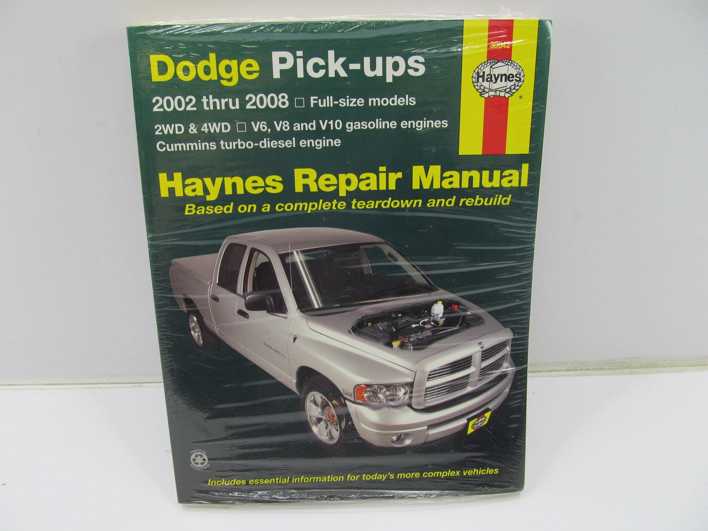 SEALED - Haynes 30042 Repair Manual For 2002-2008 Dodge Pickup Trucks