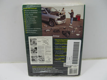 SEALED - Haynes 30042 Repair Manual For 2002-2008 Dodge Pickup Trucks