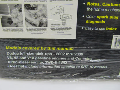 SEALED - Haynes 30042 Repair Manual For 2002-2008 Dodge Pickup Trucks